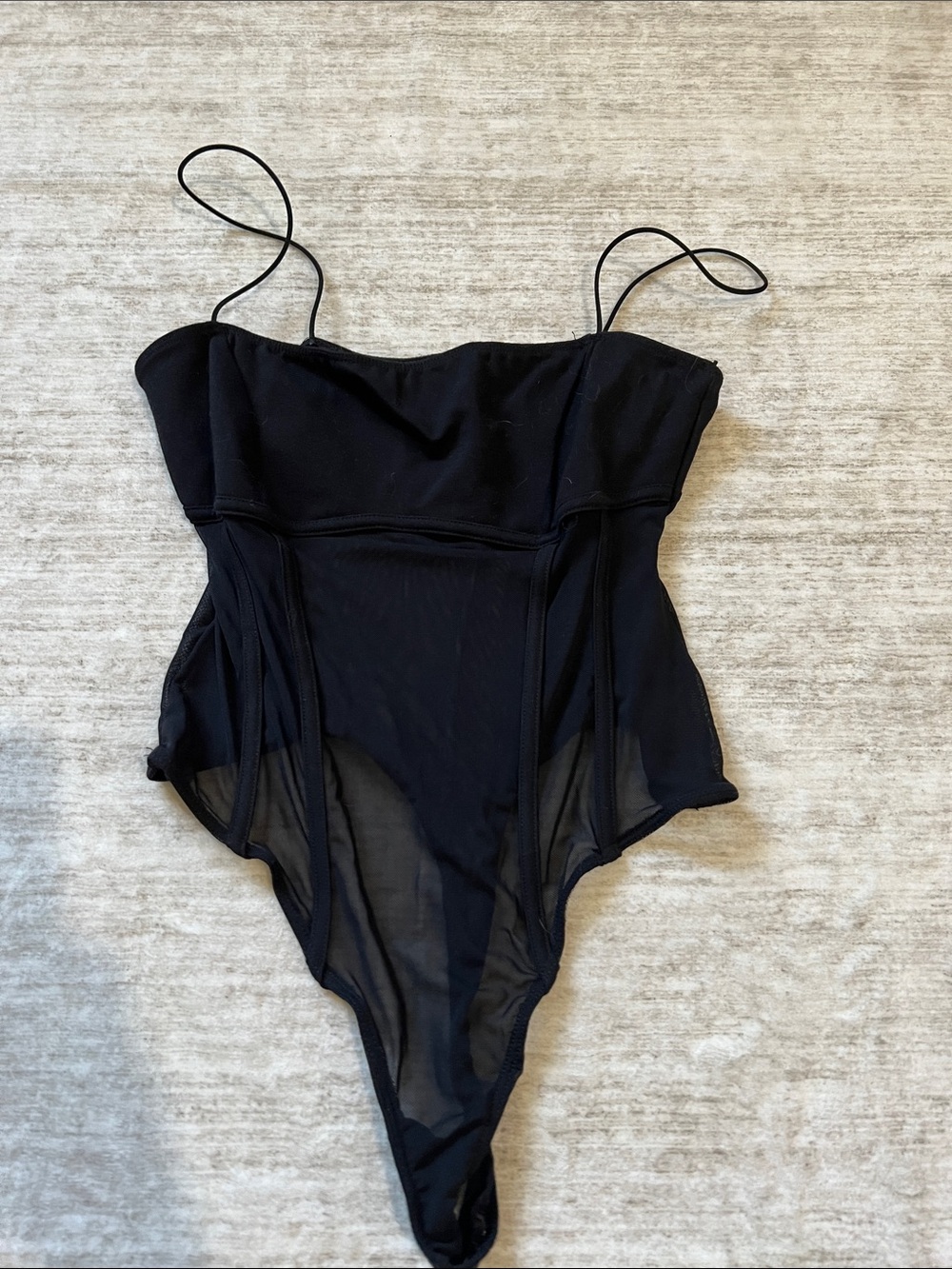 Urban Outfitters Black Scoop Neck Tank Top